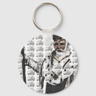 OBATALA KING OF THE ORISHAS KEY RING