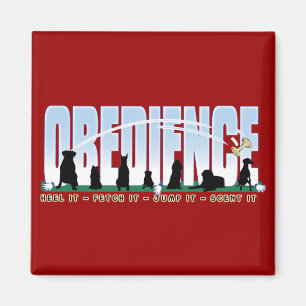 Obedience: Heel it, Fetch It, Jump It, Scent It Magnet