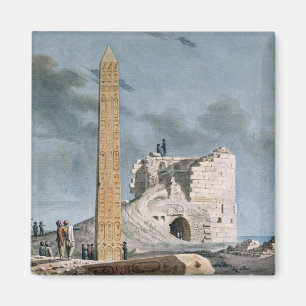 Obelisk of Cleopatra (w/c on paper) Magnet