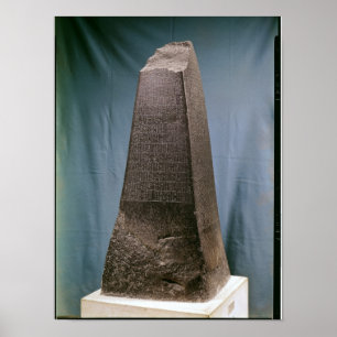 Obelisk of Manishtusu from Susa, c.2270 BC Poster