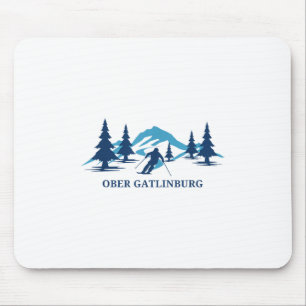 Ober Gatlinburg Tennessee Ski Resort Skiing Skier Mouse Pad