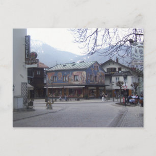 Oberammergau Austria Postcard