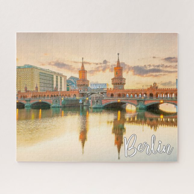 Oberbaum Bridge, Berlin, Germany Jigsaw Puzzle (Horizontal)