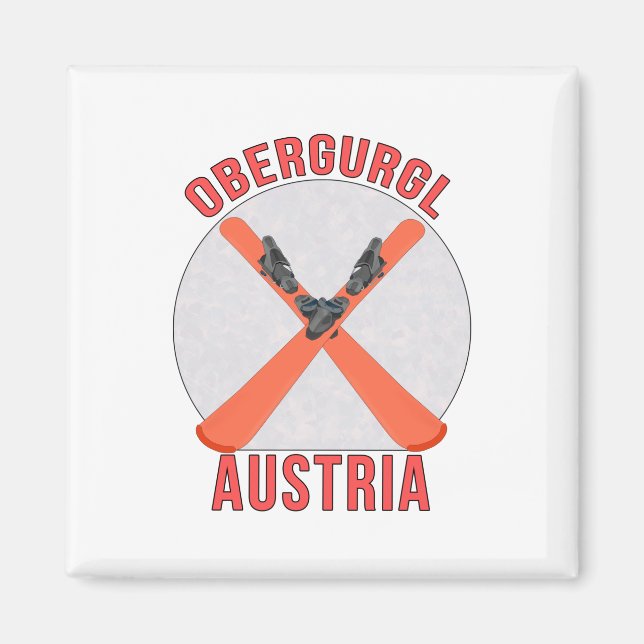 Obergurgl, Austria Magnet (Front)