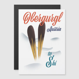 Obergurgl Austria Ski poster