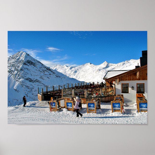 Obergurgl Hochgurgl Tirol Austrian Alps Austria Ph Poster (Front)