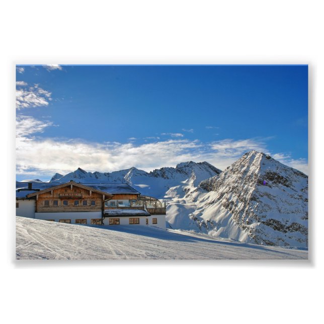 Obergurgl Hochgurgl Tirol Austrian Alps Austria Photo Print (Front)