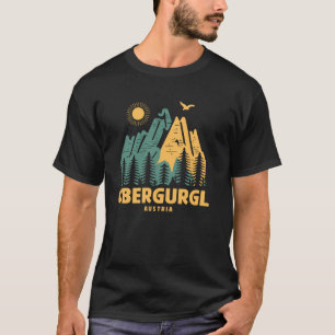 Obergurgl Mountains Austria Hiking Outdoors Vintag T-Shirt