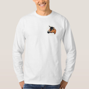 Oberhasli Goat Art Shirt