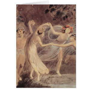 Oberon, Titania, Puck with Fairies Dancing