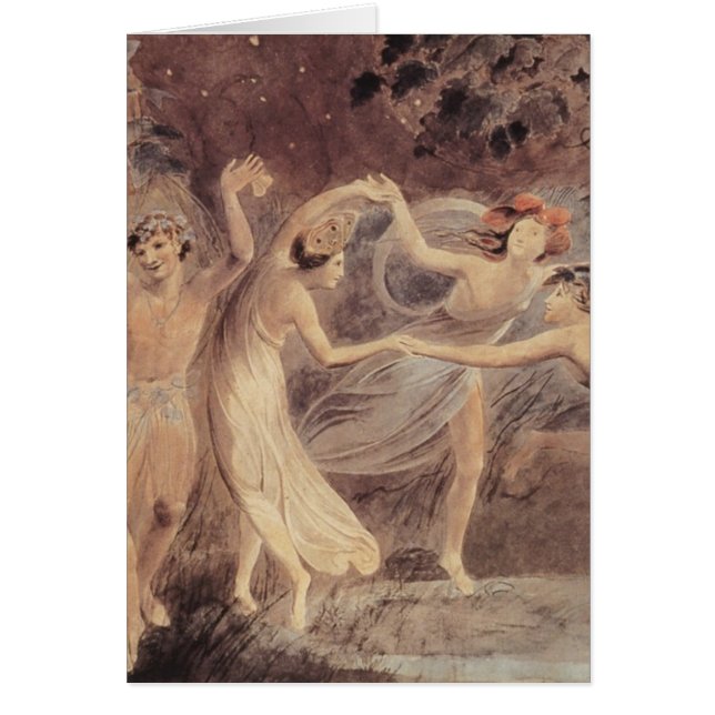 Oberon, Titania, Puck with Fairies Dancing (Front)
