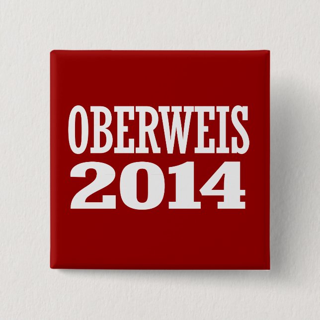 OBERWEIS 2014 15 CM SQUARE BADGE (Front)