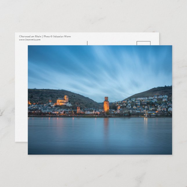 Oberwesel Germany Postcard (Front/Back)