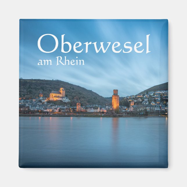 Oberwesel Germany Souvenir Magnet (Front)