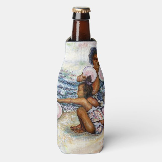 Obessed with Conquering the Impossible  Bottle Cooler (Bottle Front)