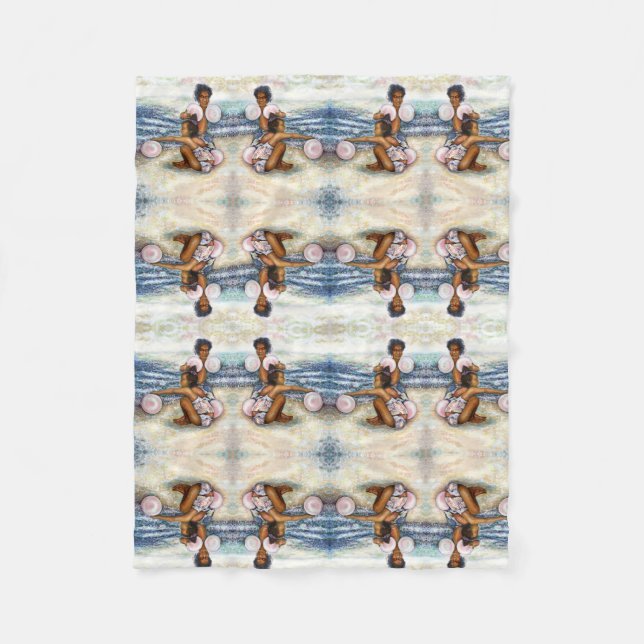 Obessed with Conquering the Impossible Fleece Blanket (Front)