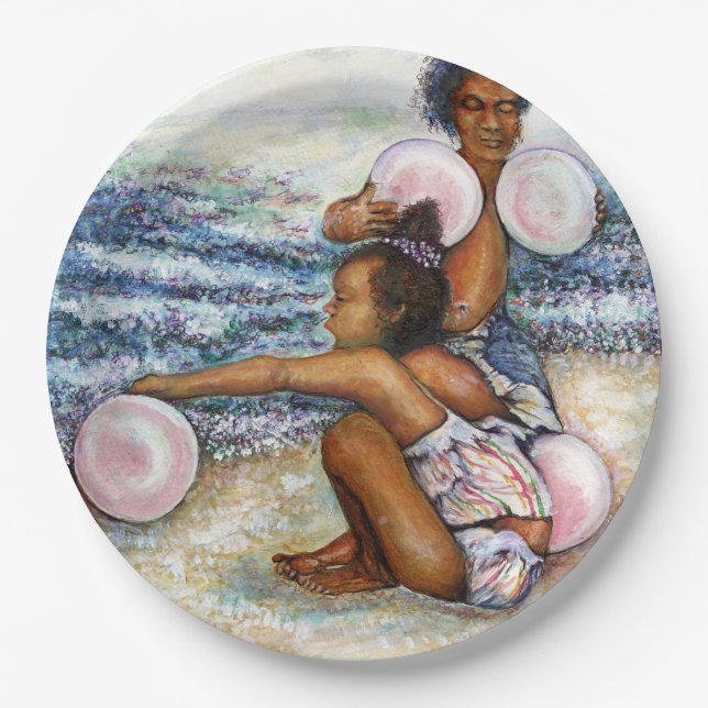 Obessed with Conquering the Impossible Paper Plate (Front)