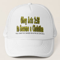 Obey Acts 2:38 to become a Christian hat