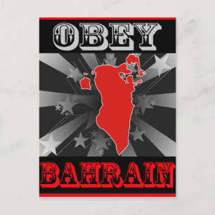 Obey Bahrain Postcard