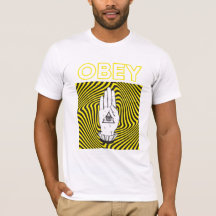 Obey Brainwash Mind Control Illuminati Hand Eye
