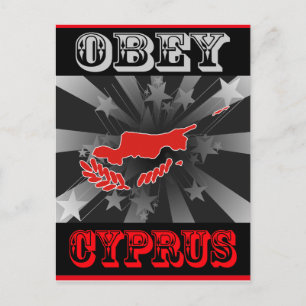 Obey Cyprus Postcard