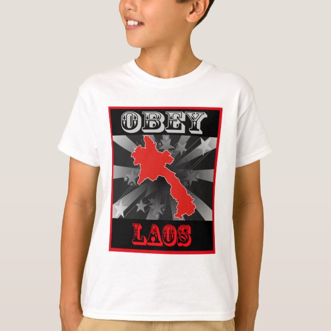 Obey Laos T-Shirt (Front)