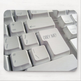 Obey Me! Keyboard Mouse Pad