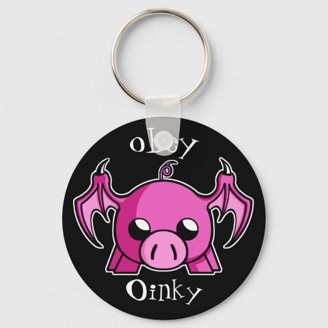 obey Oinky keychain (Front)
