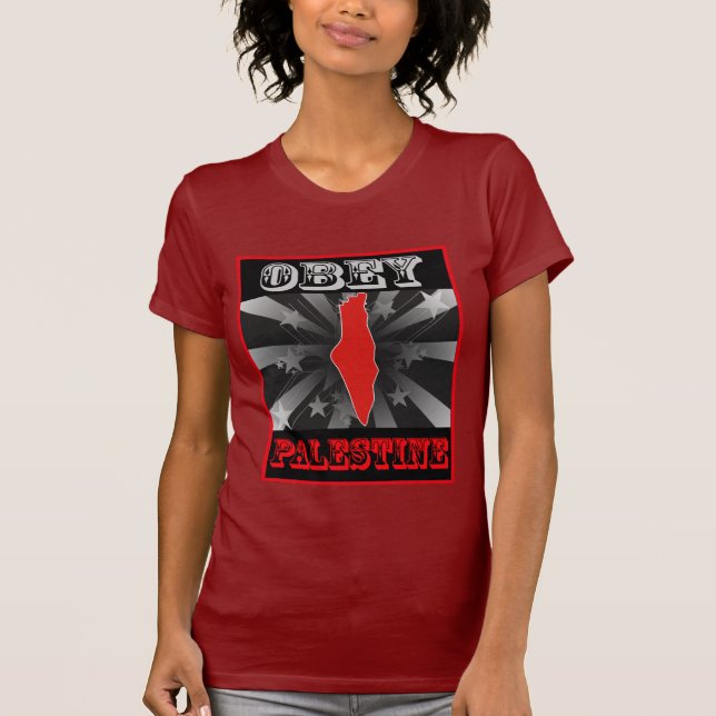 Obey Palestine T-Shirt (Front)