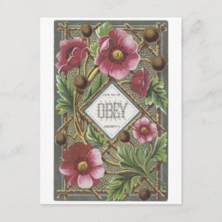 Obey Postcard