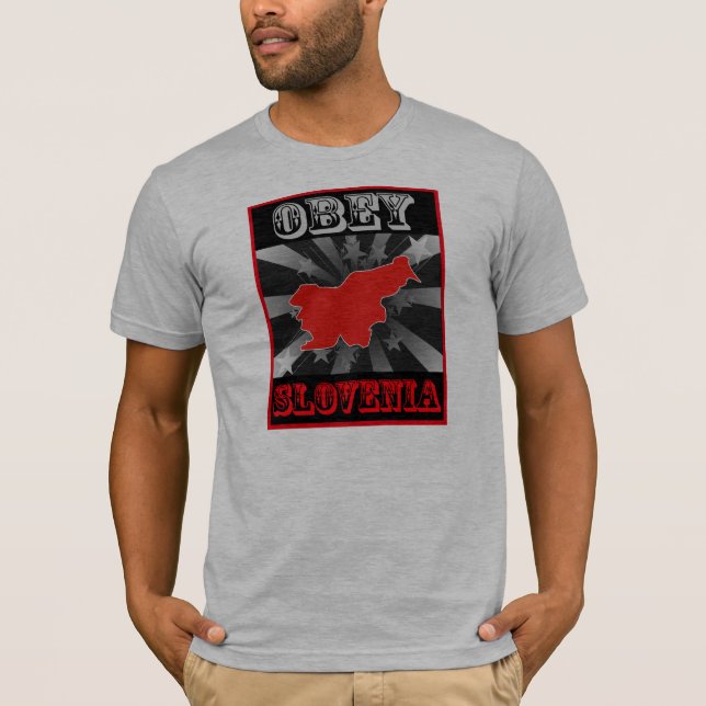 Obey Slovenia T-Shirt (Front)