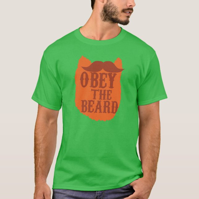 OBEY the BEARD T-Shirt (Front)