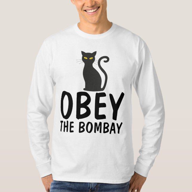 OBEY THE BOMBAY CAT T-shirts (Front)