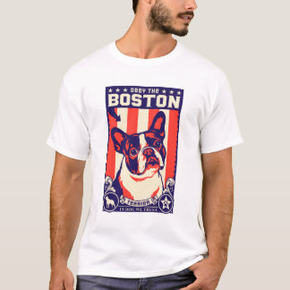Obey the Boston Terrier! T-Shirt