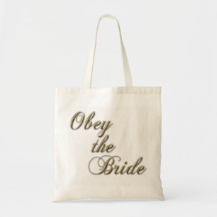 Obey the Bride Tote Bag