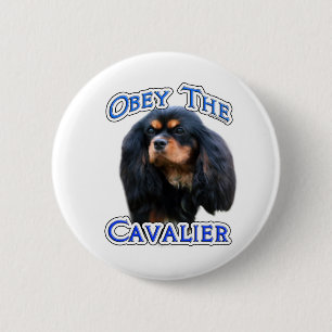 Obey the Cavalier - Button