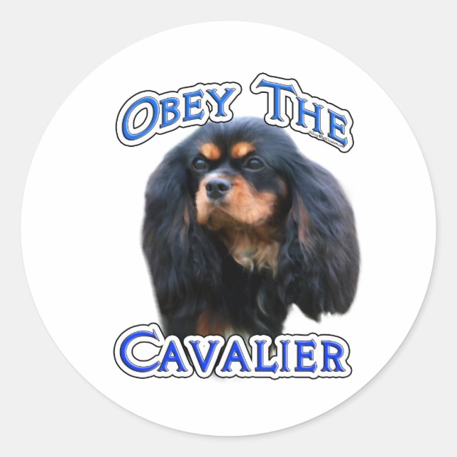 Obey the Cavalier - Sticker (Front)