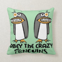 Obey The Crazy Penguins (Green)