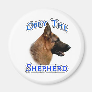 Obey the German Shepherd - Magnet