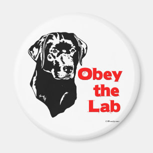Obey the Lab Magnet