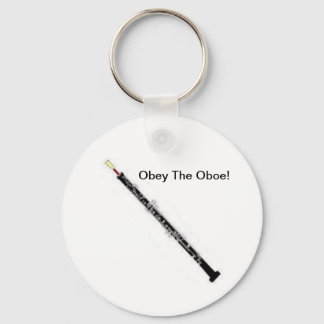 Obey The Oboe! Key Ring