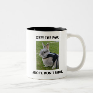 Obey the Paw Mug
