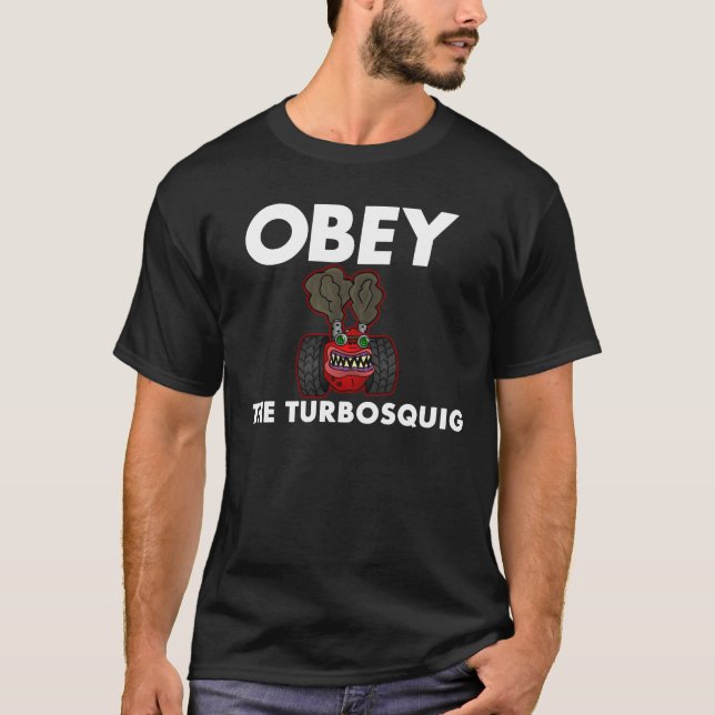 OBEY THE TURBOSQUIG T-Shirt (Front)