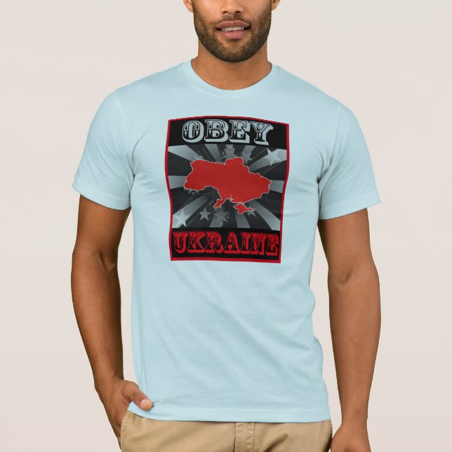 Obey Ukraine T-Shirt (Front)