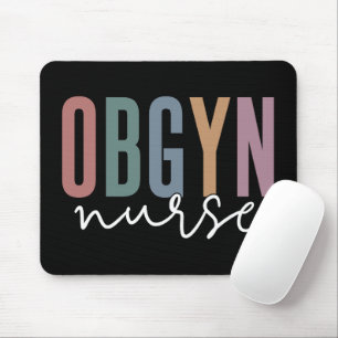 OBGYN Nurse Obstetrics And Gynaecology Nurse Mouse Pad