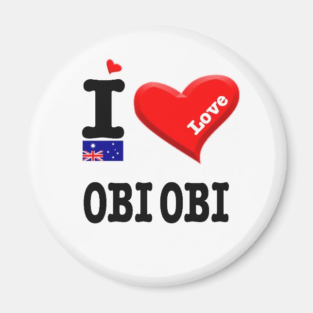 OBI OBI - I Love Magnet (Front)