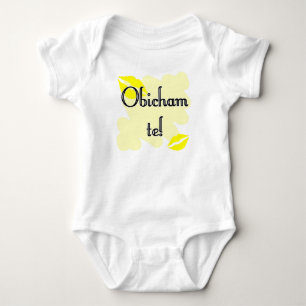 Obicham te! - Bulgarian - I Love You Baby Bodysuit