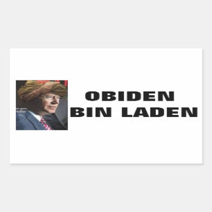 OBIDEN BIN LADEN STICKER