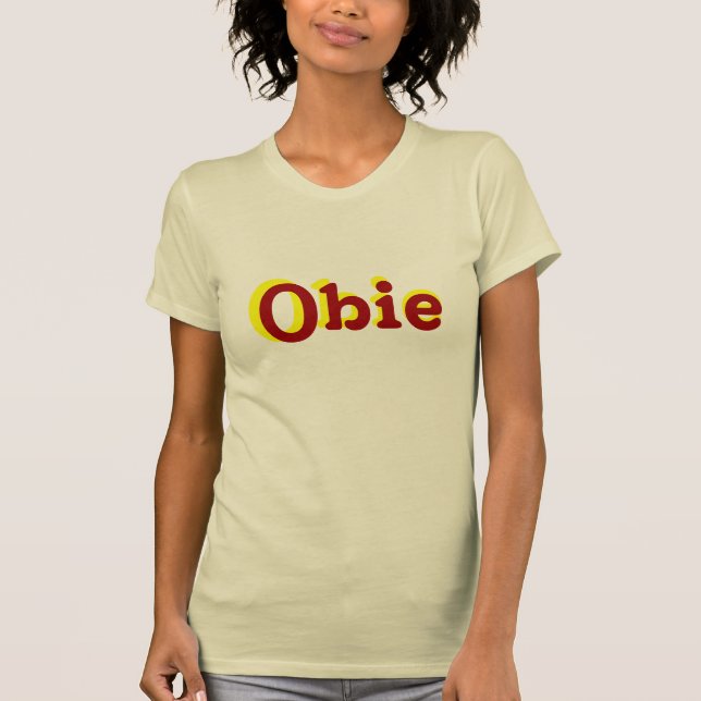 Obie, Obie T-Shirt (Front)