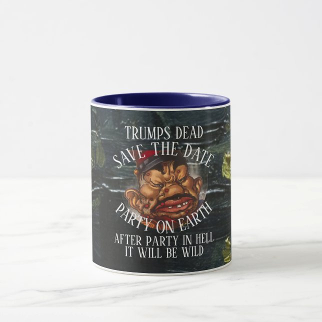 OBITUARY HEAVEN LF VG HG PHOTO PICTURE PROGRAM MUG (Center)